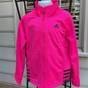 Girls Adidas Hot Pink Jacket Size 6